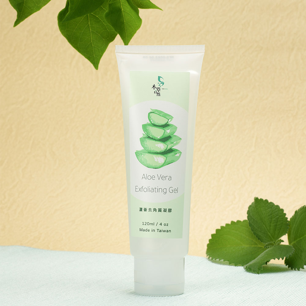 (兩件組)【本草自然】蘆薈去角質凝膠 120ml✿70G008